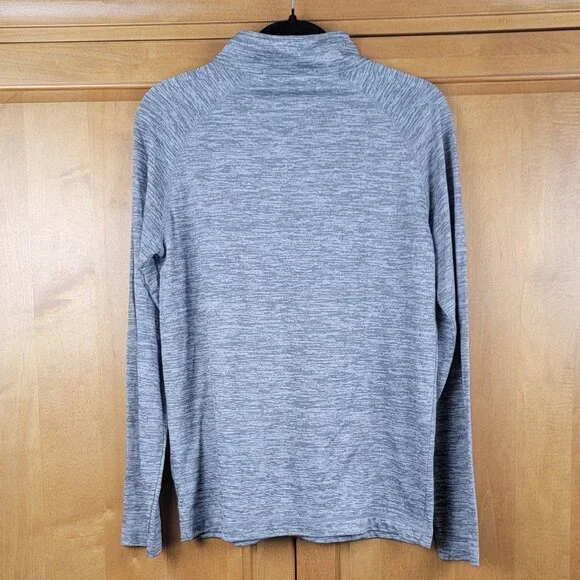 Fanatics Men's Grey Lightweight Quarter Zip NY Giants Football Pullover - M - Picture 3 of 10